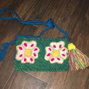 Flower Handmade CrossBody Bag
